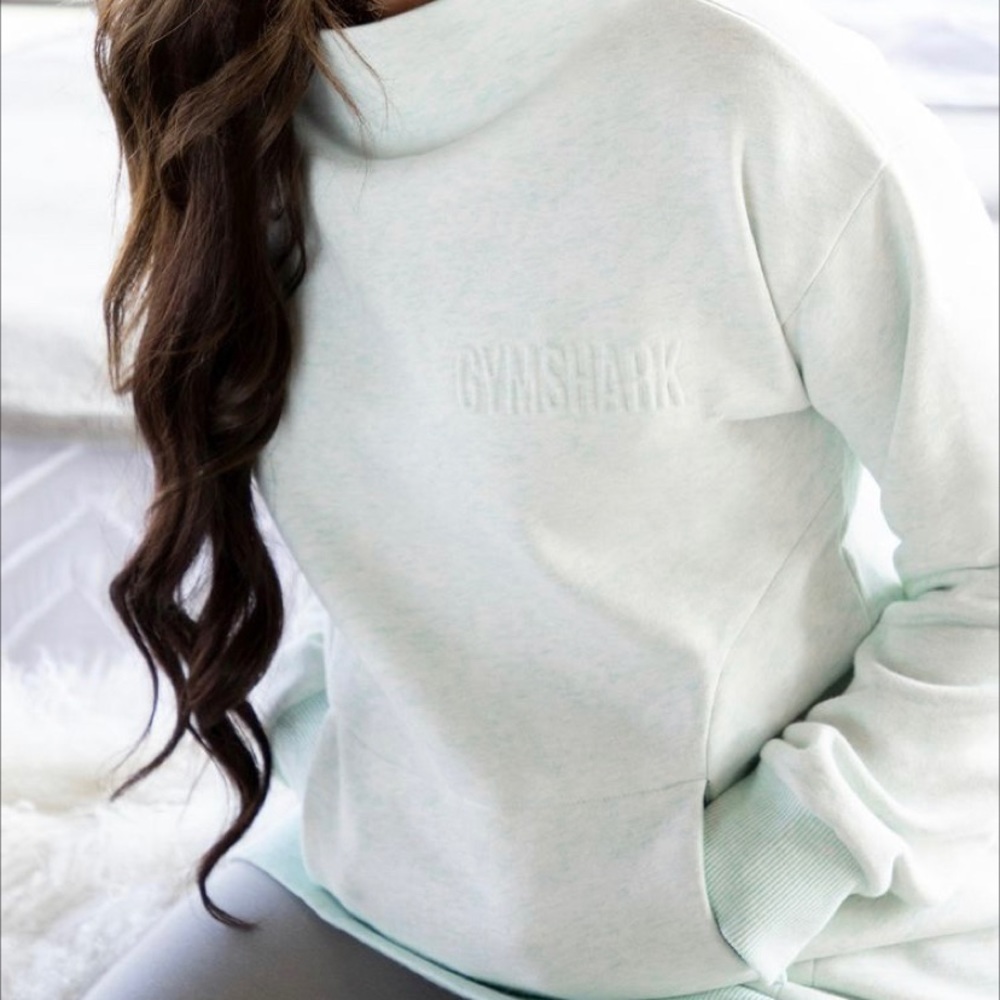 Gymshark sweatshirt, small, blue